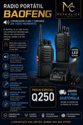 Radio portátil Baofeng G